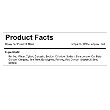 Rescue Xylitol and Saline Nasal Spray with Essential Oils